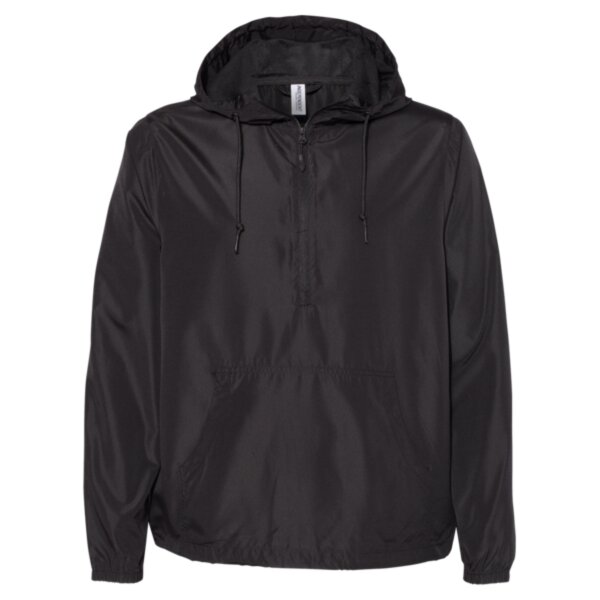 Unisex Lightweight Quarter-Zip Windbreaker Pullover Jacket Thumbnail