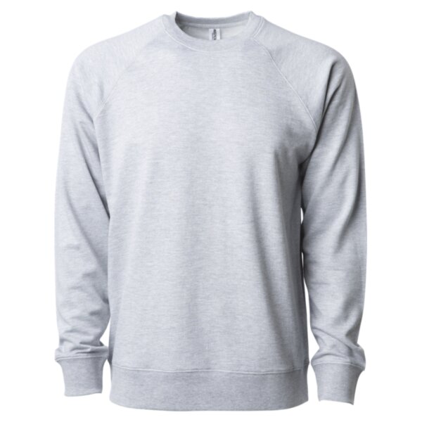 Unisex Icon Lightweight Loopback Terry Crewneck Sweatshirt Thumbnail