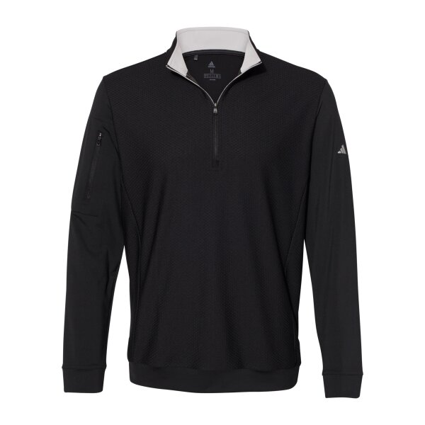Men's Textured Quarter-Zip Pullover Thumbnail