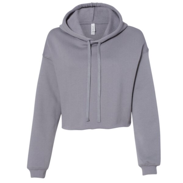 Women's Crop Hoodie Sweatshirt Thumbnail