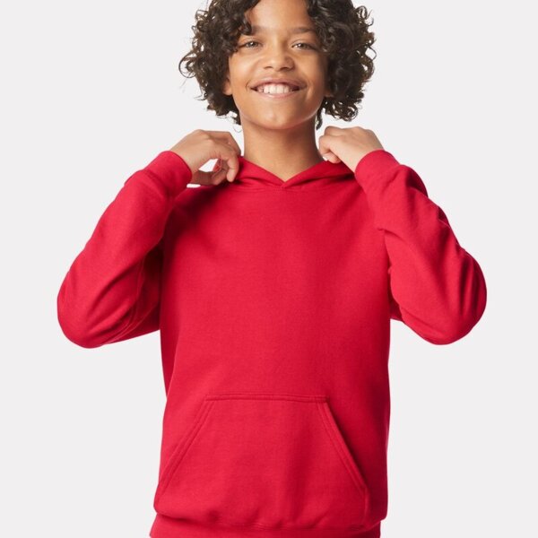 Youth Softstyle® Midweight Hooded Sweatshirt Thumbnail