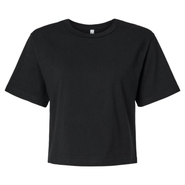 Women's Fine Jersey Mid-Length Boxy Tee Thumbnail