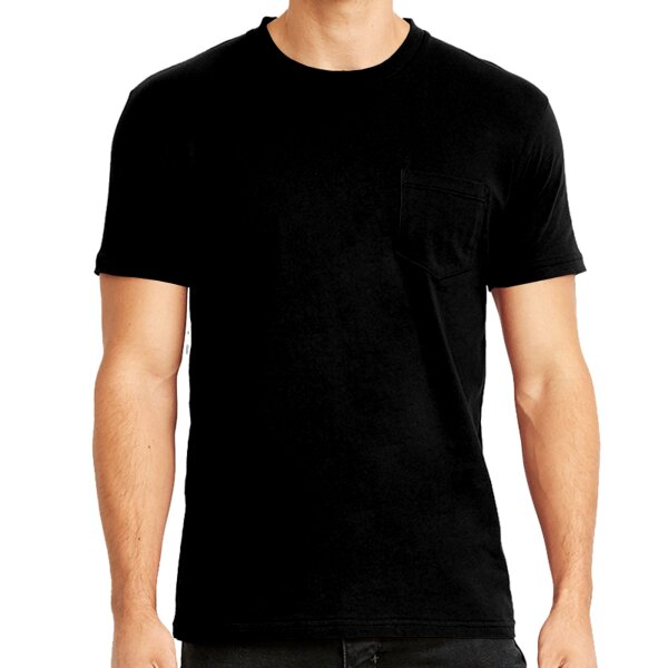 Unisex Cotton Pocket Tee Thumbnail