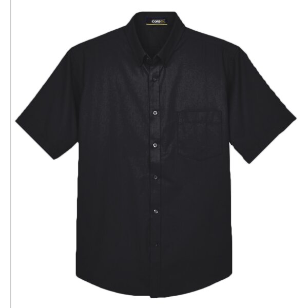 Men's Optimum Short Sleeve Twill Dress Shirt Thumbnail