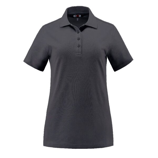 LadiesCotton-Poly-Spandex Pique Polo Thumbnail