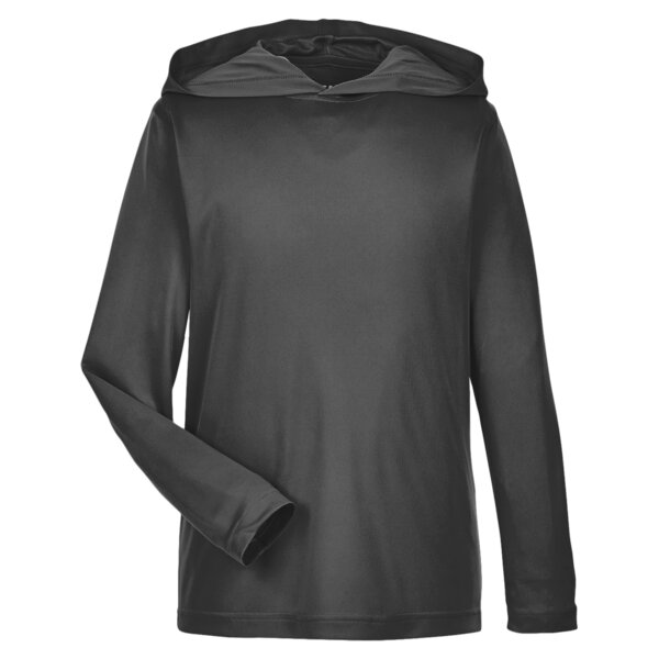 Youth Zone Performance Hooded Long Sleeve T-Shirt Thumbnail