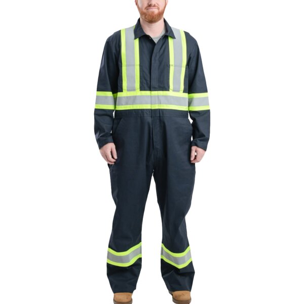 Safety Striped Gasket Unlined Coverall Thumbnail