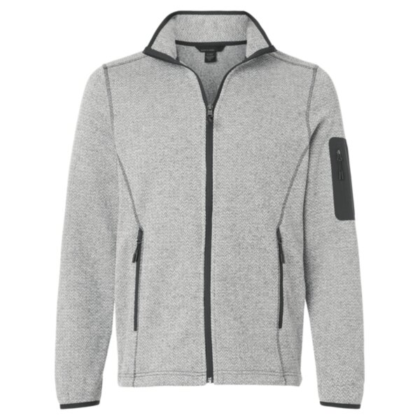 Men's Jasper Jacquard Full-Zip Fleece Jacket Thumbnail