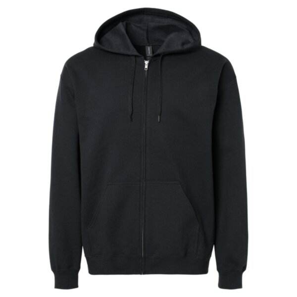 Unisex Softstyle® Midweight Full-Zip Hooded Sweatshirt Thumbnail