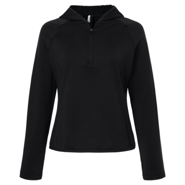 Women's Qualify Quarter-Zip Hooded Pullover Thumbnail