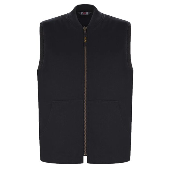 Adult Cotton Canvas Vest w/ Sherpa Lining Thumbnail