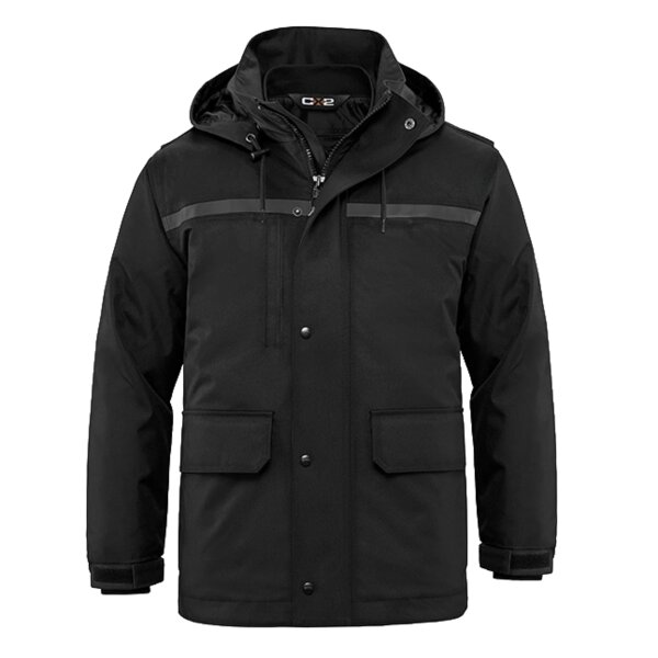 Adult Heavy Duty 3 in 1 Parka with Detachable Hood Thumbnail