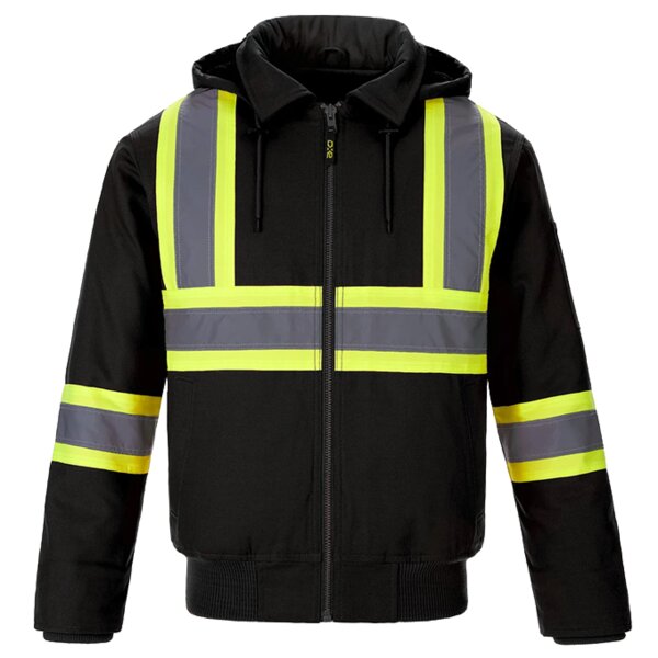 Hivis Bomber Jacket With Sherpa Lining Thumbnail