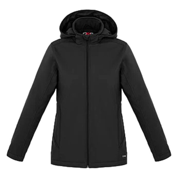 Ladies Insulated Softshell Jacket W/Removeable Hood Thumbnail