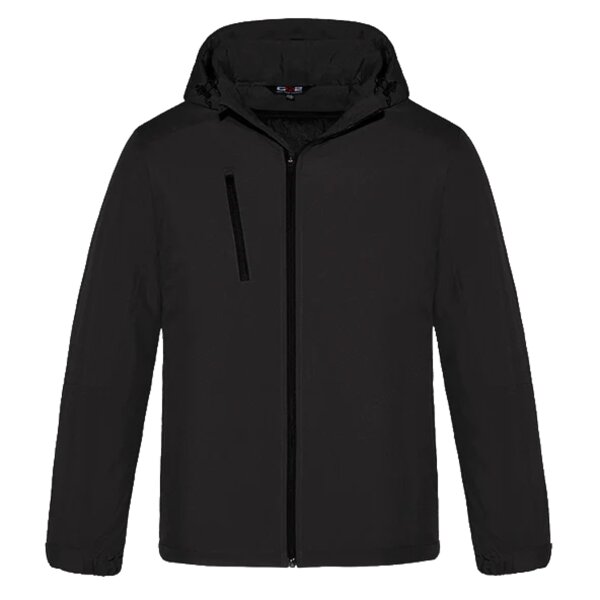 Men's Insulated Jacket with Detachable Hood Thumbnail