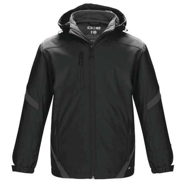 Youth Colour Contrast Insulated Softshell Jacket Thumbnail