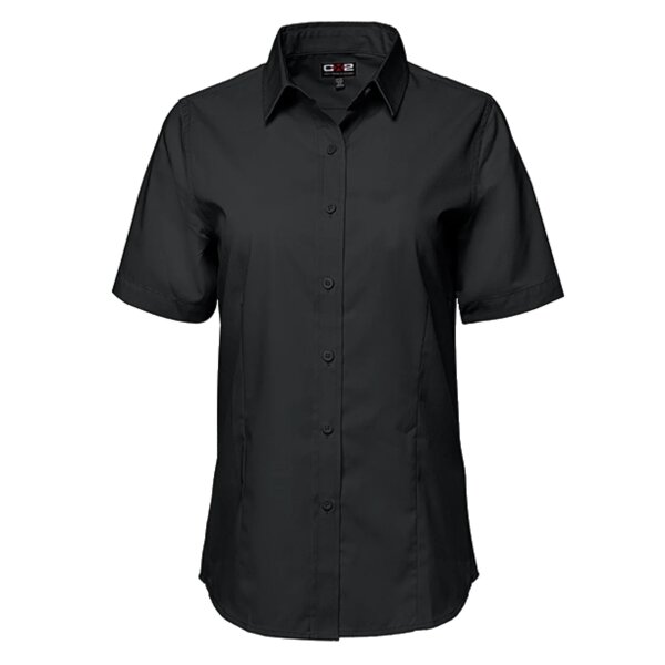 Poly Cotton Twill Short Sleeve Easy-Care Shirt pour Femmes Thumbnail