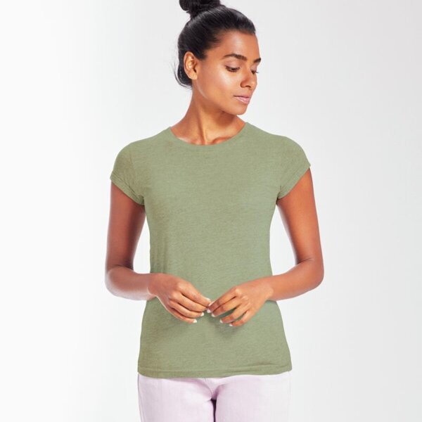 WOMENS ROLL SLEEVE T Thumbnail