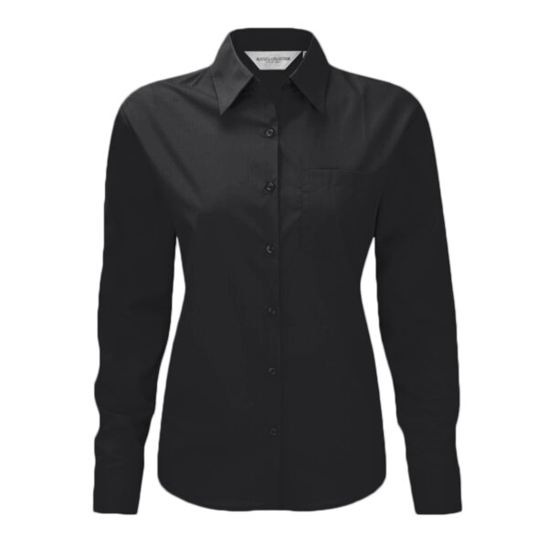 LADIES L/S POPLIN SHIRT Thumbnail