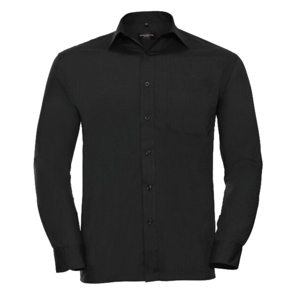 MENS LONG SLEEVE POLYCOTTON POPLIN SHIRT Thumbnail
