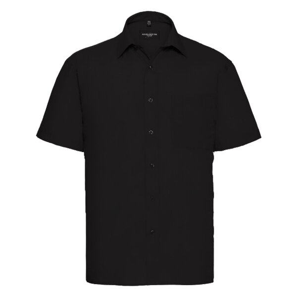 MENS SHORT SLEEVE POLYCOTTON POPLIN SHIRT Thumbnail