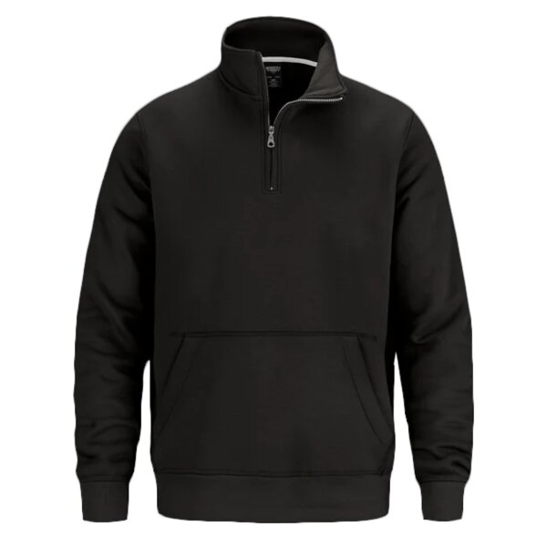 1/4 Zip Sweatshirt w/ Pouch Pocket Thumbnail