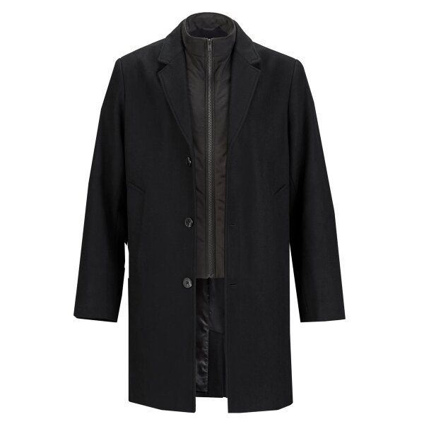 Melton Coat with Removable Collar Vendor Thumbnail