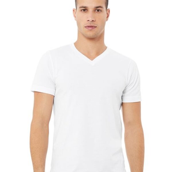 Unisex Jersey V-Neck Tee Thumbnail