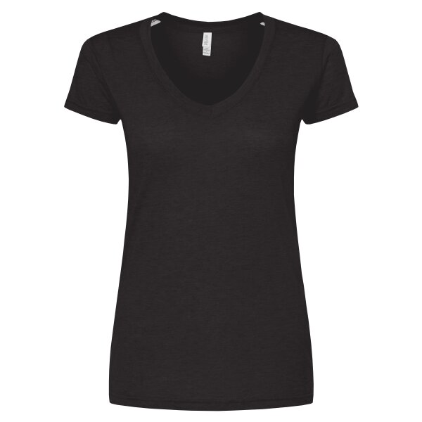 Women's Deluxe Blend V-Neck T-Shirt Thumbnail