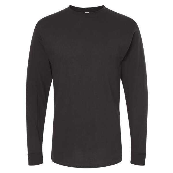 Unisex Gold Soft Touch Long Sleeve T-Shirt Thumbnail