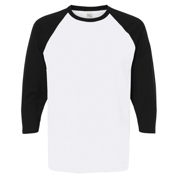 Raglan Three-Quarter Sleeve Baseball T-Shirt Thumbnail