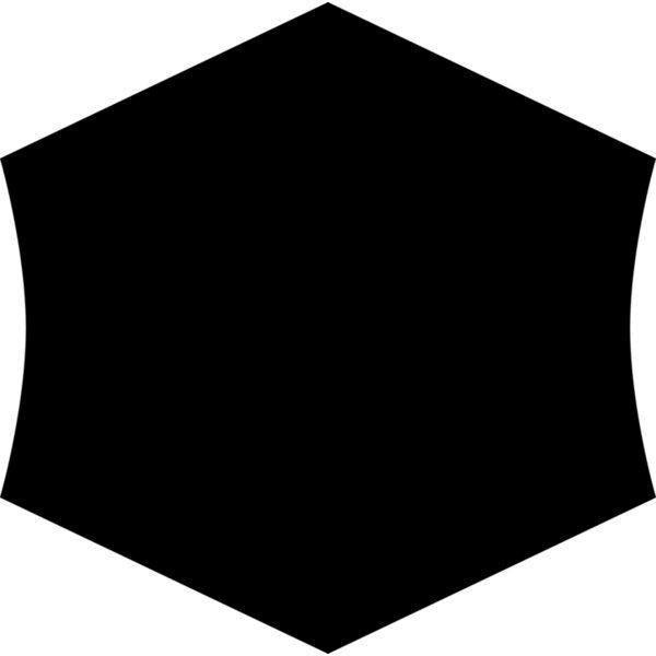 Irregular Hexagon Badge Thumbnail