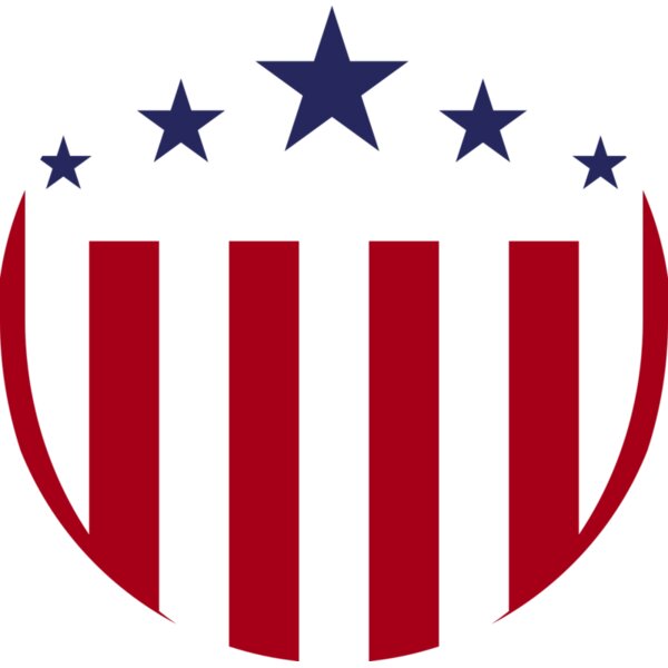 Round Patriotic Shield Thumbnail